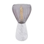 Modern Table Lamp Marble 1bulb (With Shade