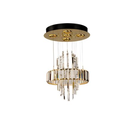 Tiara - 5 Bulbs - Gold Matt