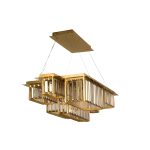 Tiara - 10 Bulbs - Gold Matt