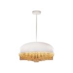 Tiara Ceiling Lamp - 5 Bulbs - White