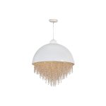 Tiara Ceiling Lamp - 5 Bulbs - White