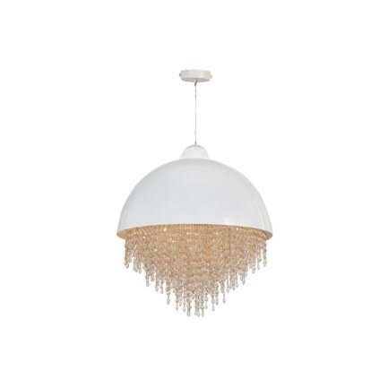 Tiara Ceiling Lamp - 5 Bulbs - White