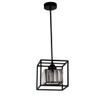 Tiara - 1 Bulb - Black