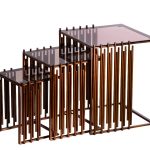 Tiara Side Table Rectangular 3 Pieces