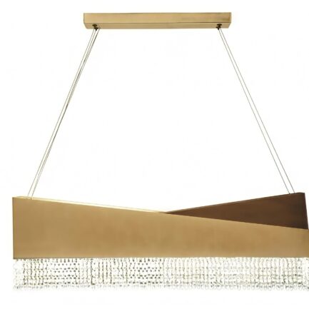 Ceiling Lamp Brown Antique - Golden Mat