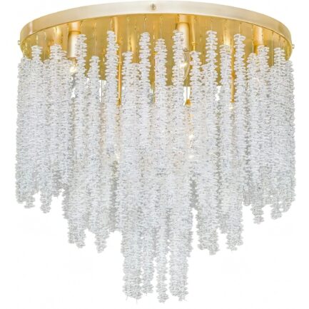 Modern Ceiling Lighting Color Gold 11 Bulbs