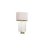 Modern Table Lamp By Crystal (With Shade