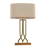 Modern Table Lamp Gold Color (With Shade