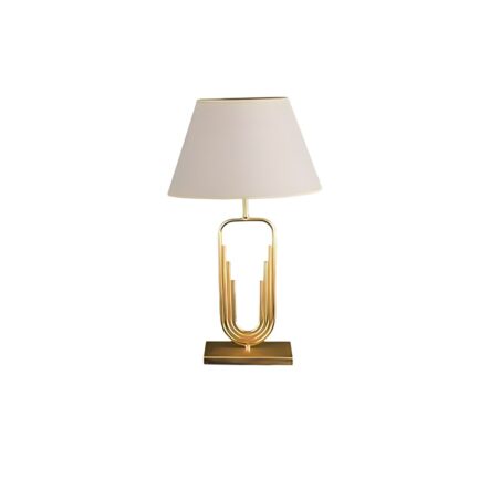 Modern Table Lamp Gold (With Shade