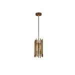 Tiara - 1 Bulb - Gold & Brown Antique