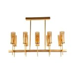 Tiara - 10 Bulbs - Gold Matt