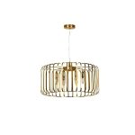 Tiara - 6 Bulbs - Gold Matt