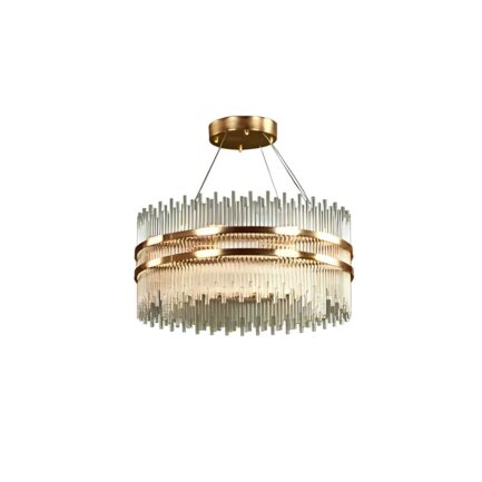 Tiara - 8 Bulbs - Gold Matt