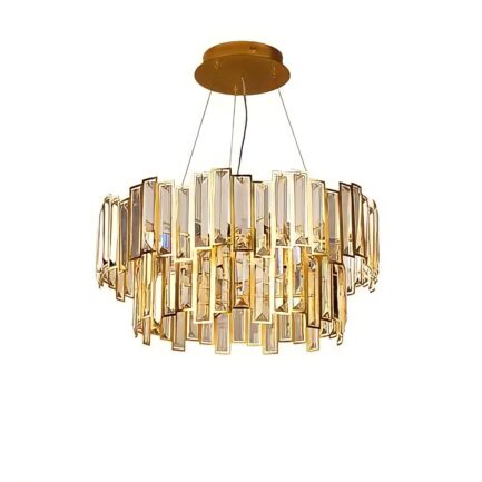 Tiara - 9 Bulbs - Gold Matt