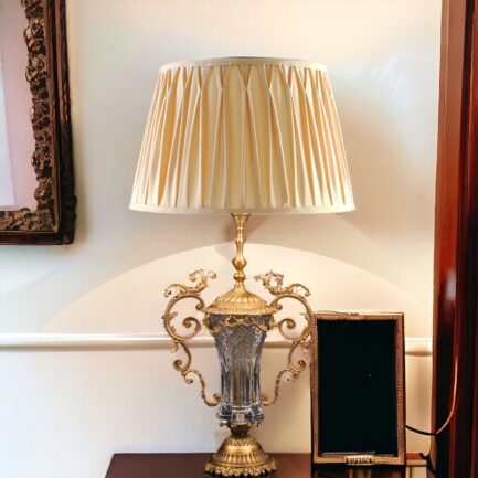 Elegant Brass Luminary
