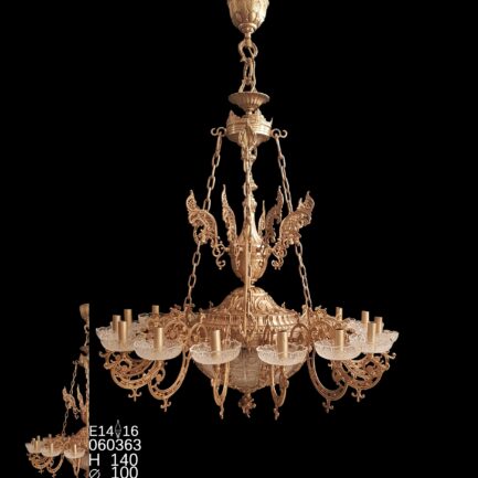 brass chandelier 16 arms