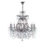 Crystal Chandelier Asfour 11 Bulbs