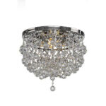 Empire Ceiling Lamp 5 Bulbs - Chrome - Ball Clear