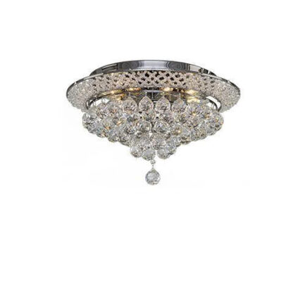 Empire Ceiling Lamp 8 Bulbs - Chrome - Bearish Clear