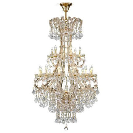 Maria Theresa Chandelier Asfour 19 Bulbs