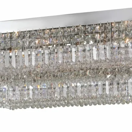 Modern Ceiling Lighting Color Chrome 14 Bulbs