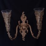 Bohemia brass wall lamp