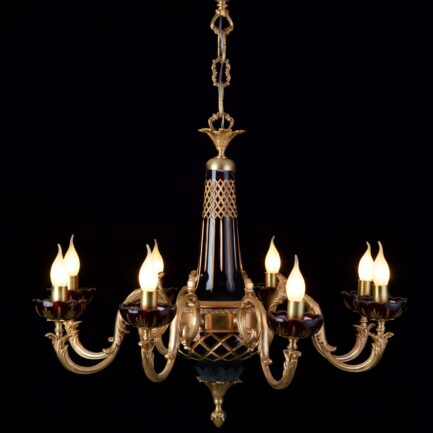 Bohemia chandlier 8 arms