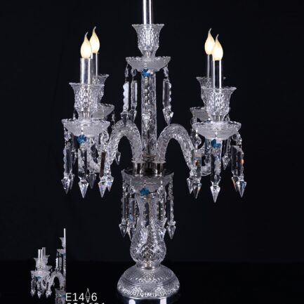 Murano candlestick 4 arms