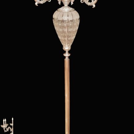 crystal floor lamp
