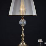 brass lampshade