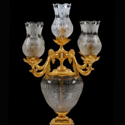 crystal candlestick