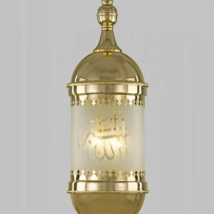 Pendant S.zaib Gold Without Crystal - 4 Bulb