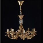 brass chandelier 8 arms