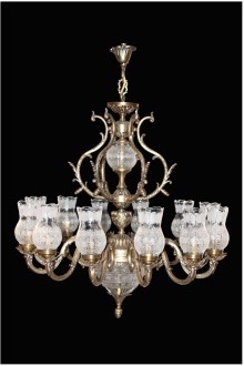 brass chandelier 12 arms