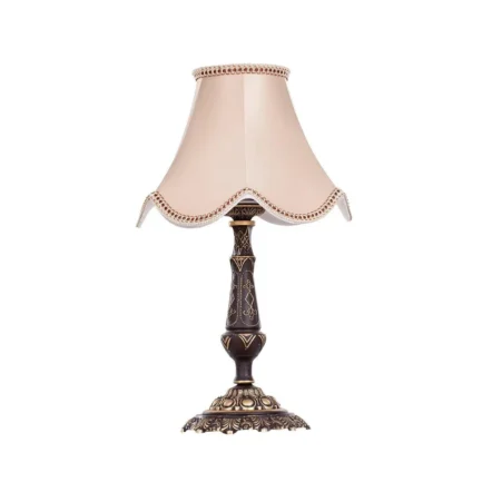 Table Lamp Old Brown (With Shade)