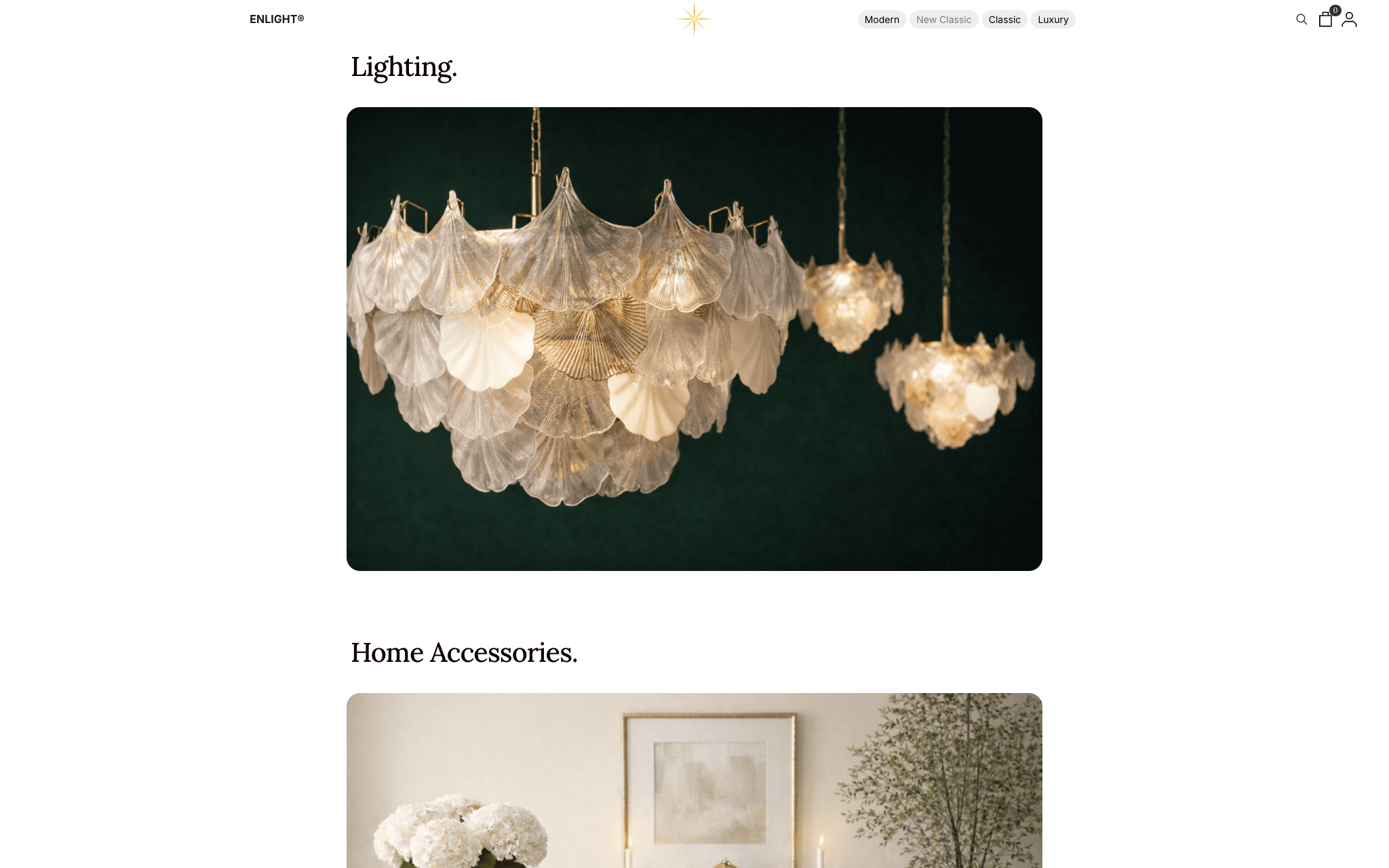 New Classic product categories